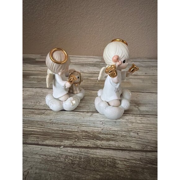 Precious Moments Heavenly Daze Angel Bell 3-Piece Set "Good Note" 879614 No Box - Picture 14 of 16